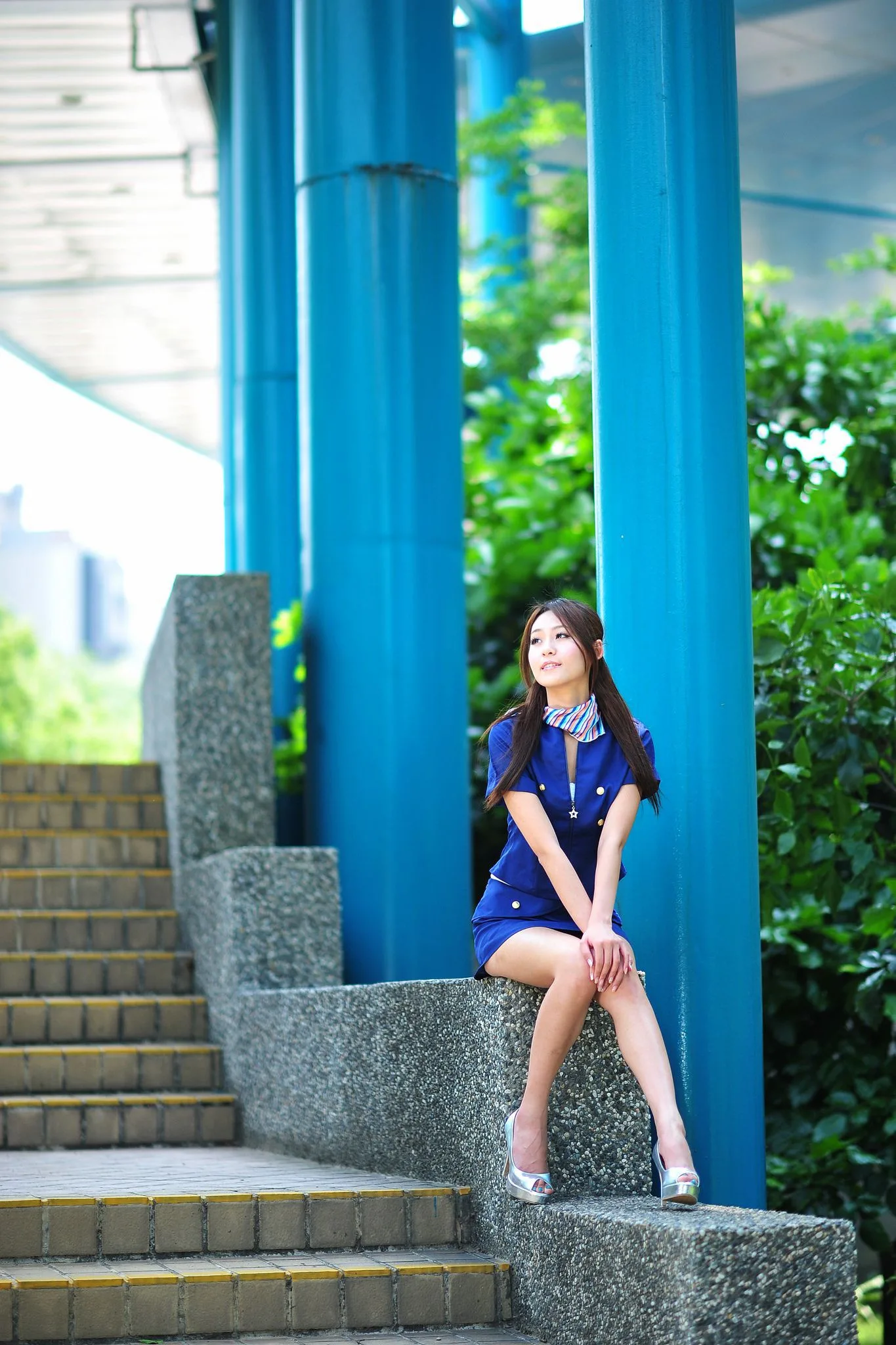 [Tập đặc biệt của Beautyleg] Winnie Xiaoxue - Chụp ảnh với váy đồng phục học sinh - 20