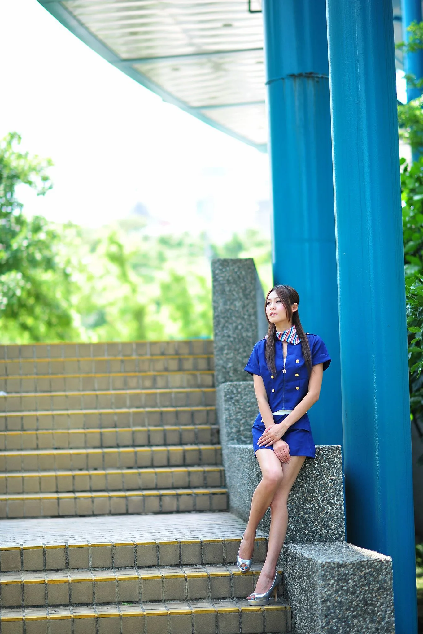 [Tập đặc biệt của Beautyleg] Winnie Xiaoxue - Chụp ảnh với váy đồng phục học sinh - 19