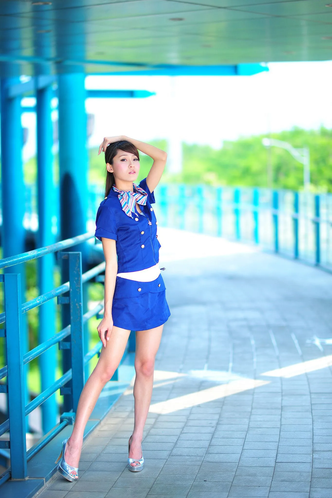 [Tập đặc biệt của Beautyleg] Winnie Xiaoxue - Chụp ảnh với váy đồng phục học sinh - 34