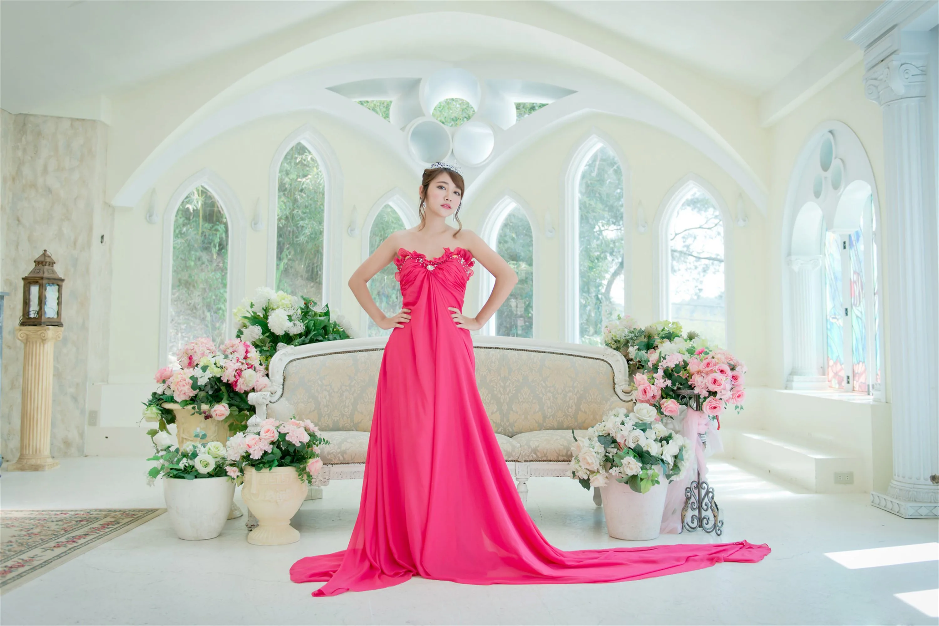 [Vẻ đẹp Đài Loan] Vẻ đẹp thanh lịch Hsu Ching-Lin - Hoa hồng nở rộ - 8
