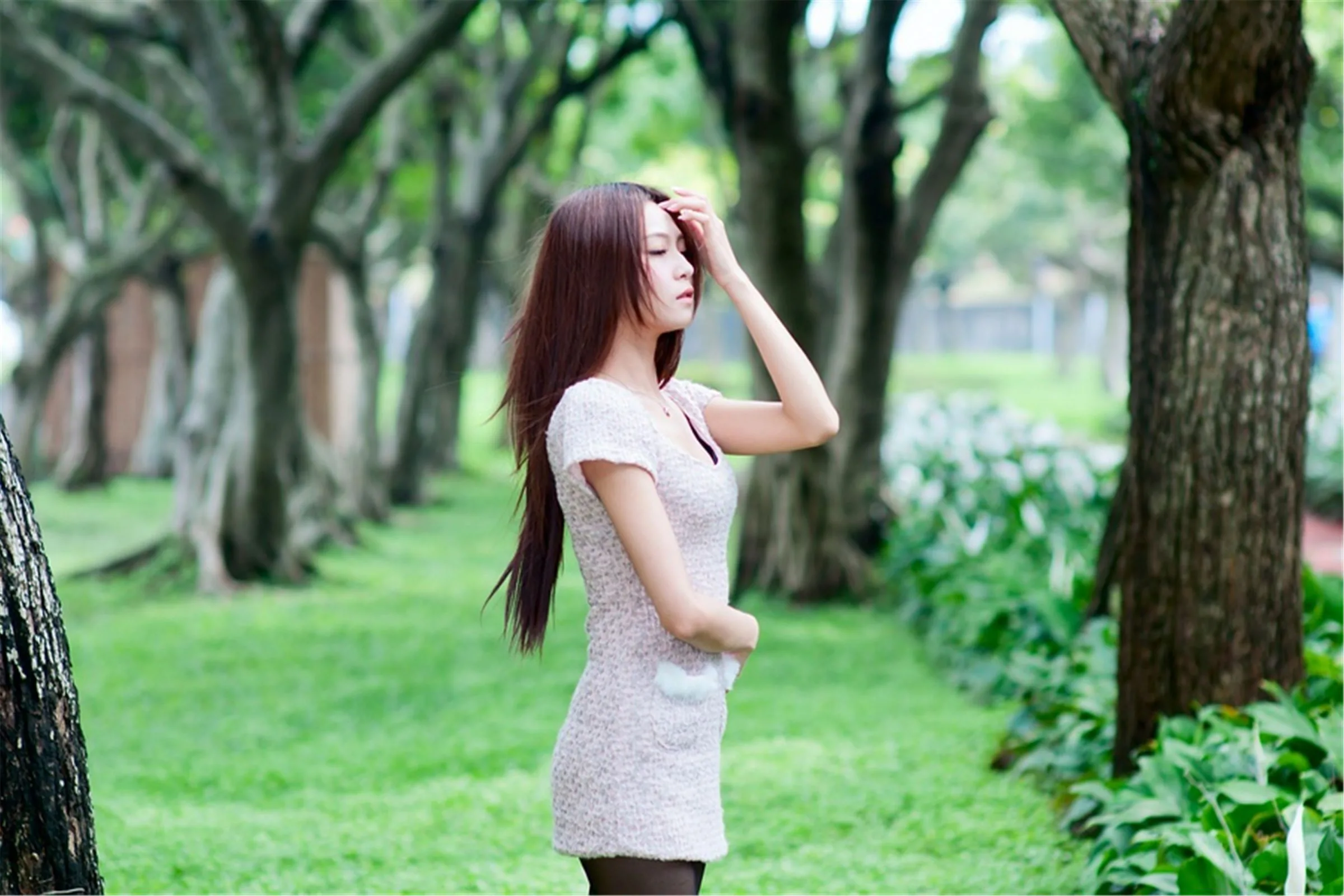 [Tập đặc biệt của Beautyleg] Winnie Zhuang - Người mẫu trẻ ngọt ngào và thanh lịch - Buổi chụp ảnh ngoại cảnh - 22